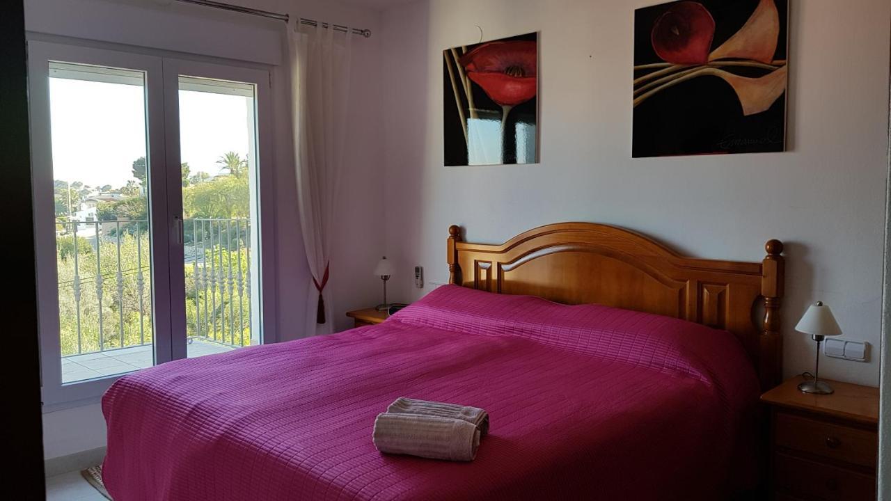 Rosalalinda - Cosy Semi-Detached Home With Sea Views And Large Terrace Moraira Kültér fotó