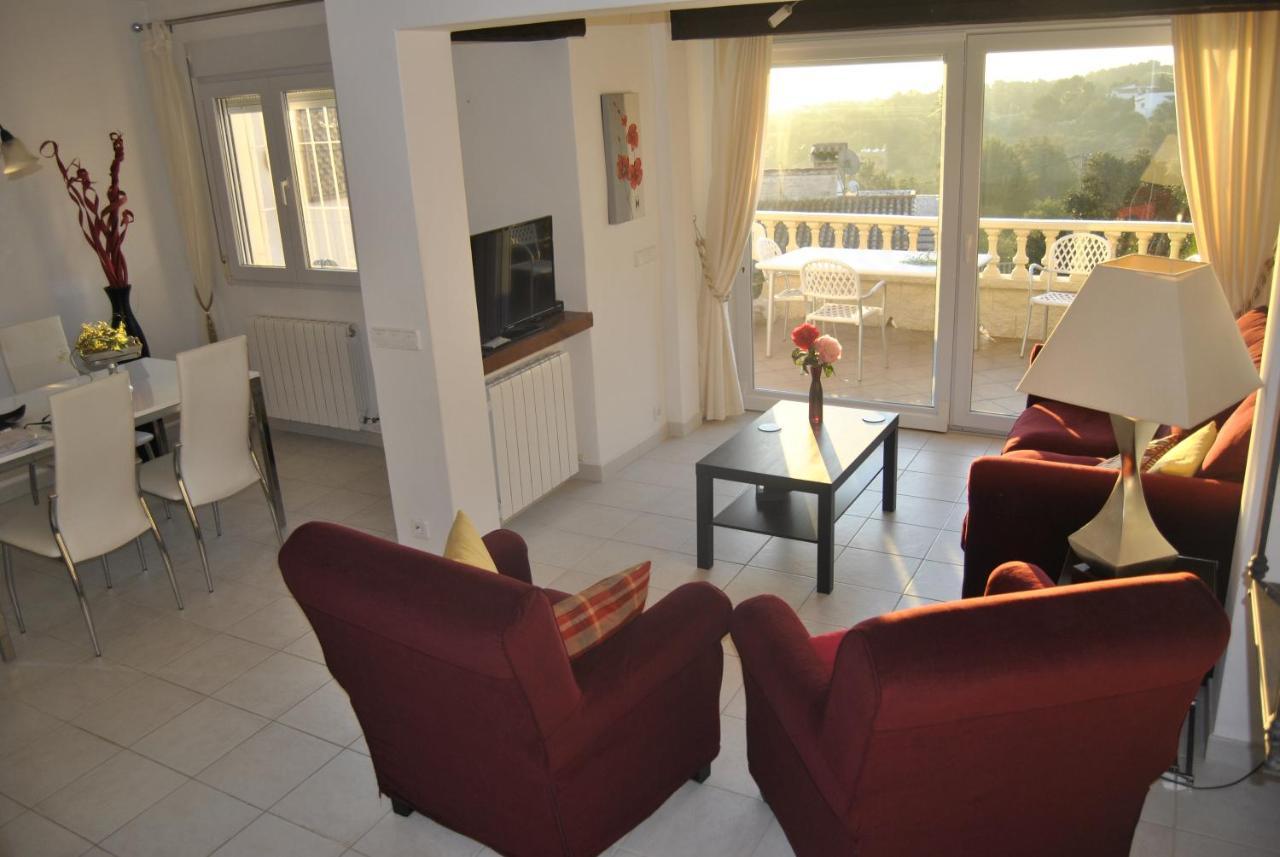 Rosalalinda - Cosy Semi-Detached Home With Sea Views And Large Terrace Moraira Kültér fotó