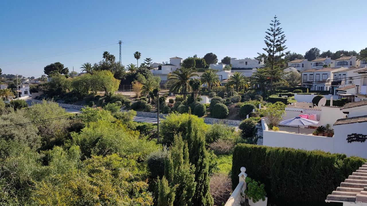 Rosalalinda - Cosy Semi-Detached Home With Sea Views And Large Terrace Moraira Kültér fotó