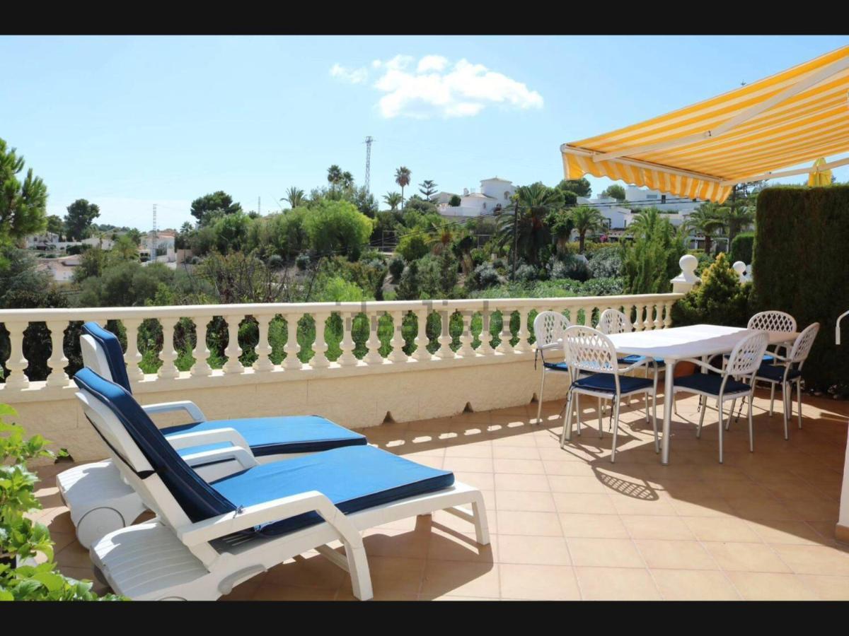 Rosalalinda - Cosy Semi-Detached Home With Sea Views And Large Terrace Moraira Kültér fotó